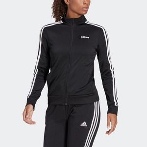 Adidas track jacket black and white - Size XS